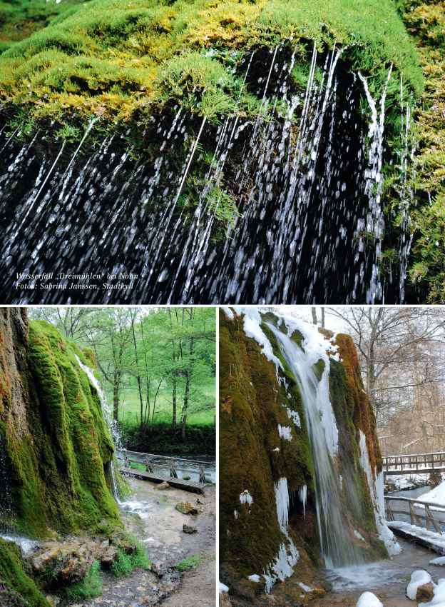 Wasserfall Dreimühlen bei Nohn, Foto: Sabrina Janssen, Stadtkyll